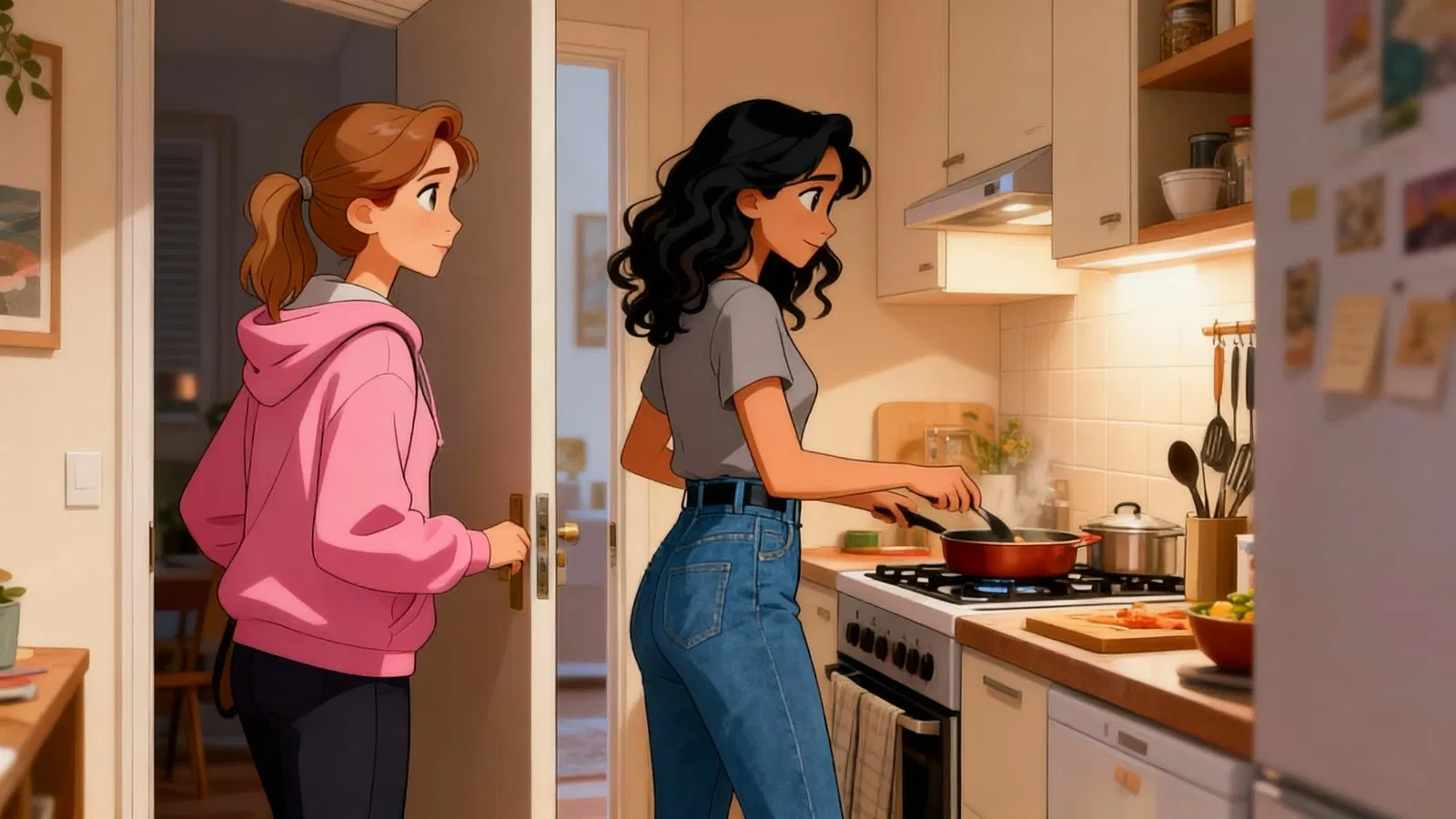 Bei Laura in der WG kochen