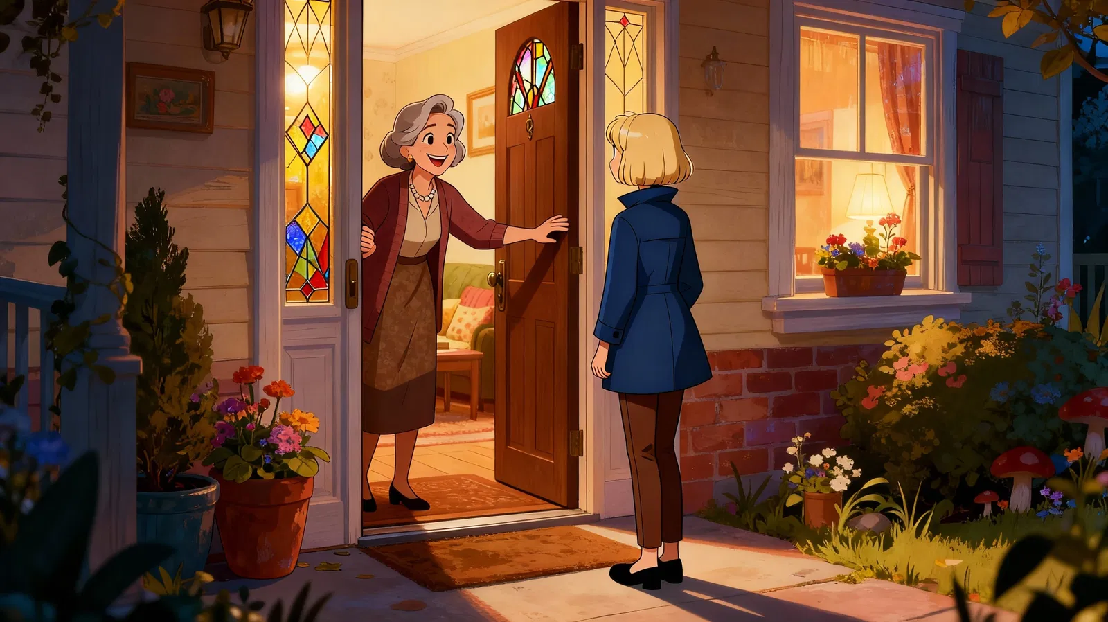 Deine Eltern besuchen