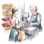 Anna geht einkaufen