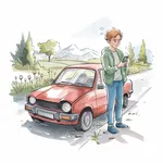 Lukas fährt nach Italien