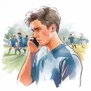 Das Fußballspiel