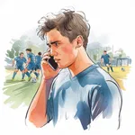 Das Fußballspiel