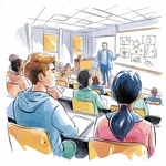 In der Uni