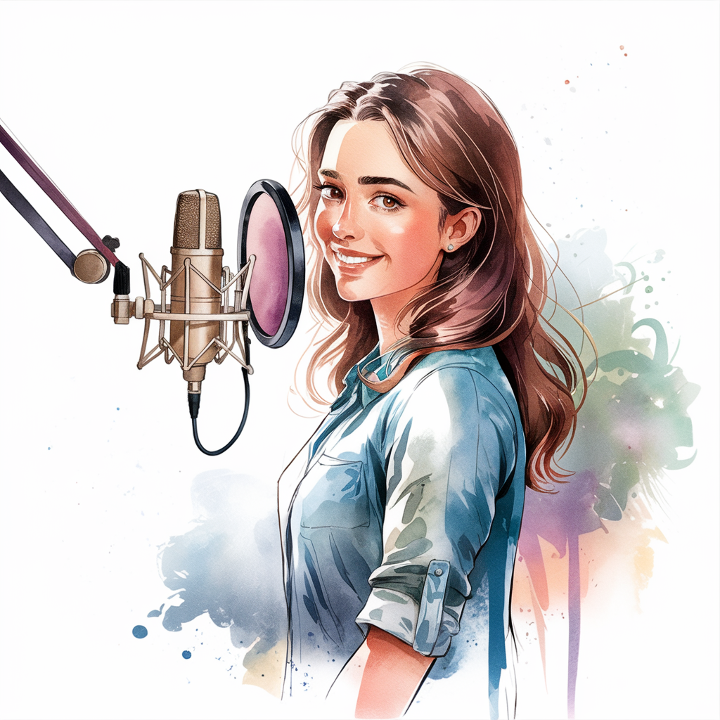 Young female voice