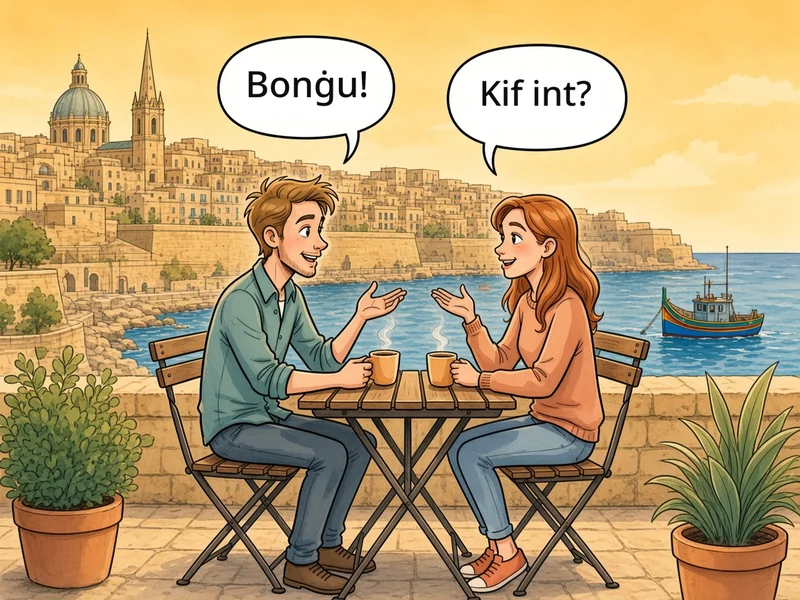 Illustration zu Maltesisch